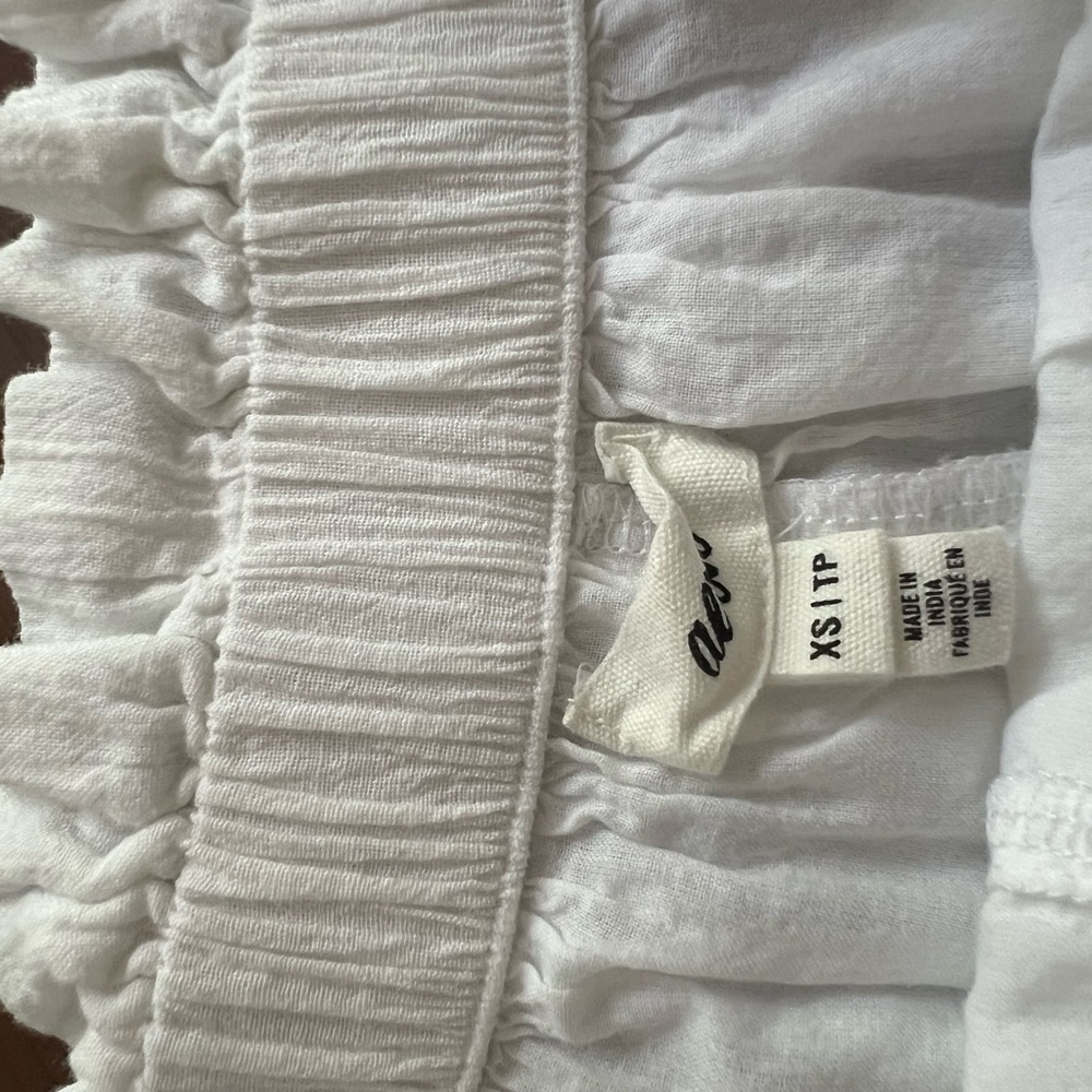Aerie White Ruffle Skort - Picture 5 of 6